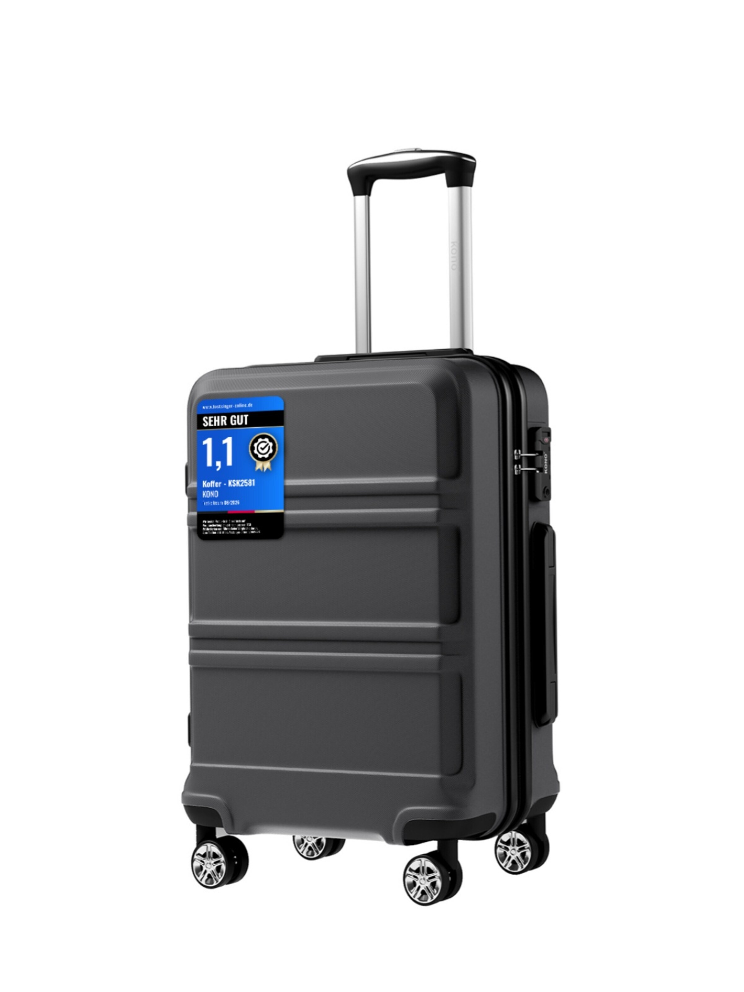 Kono Cart in Grey: front