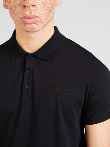 Karl Lagerfeld Poloshirt in Schwarz