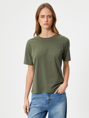 Koton Shirt in Groen: voorkant