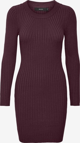 VERO MODA Knitted dress 'Kiki' in Red: front