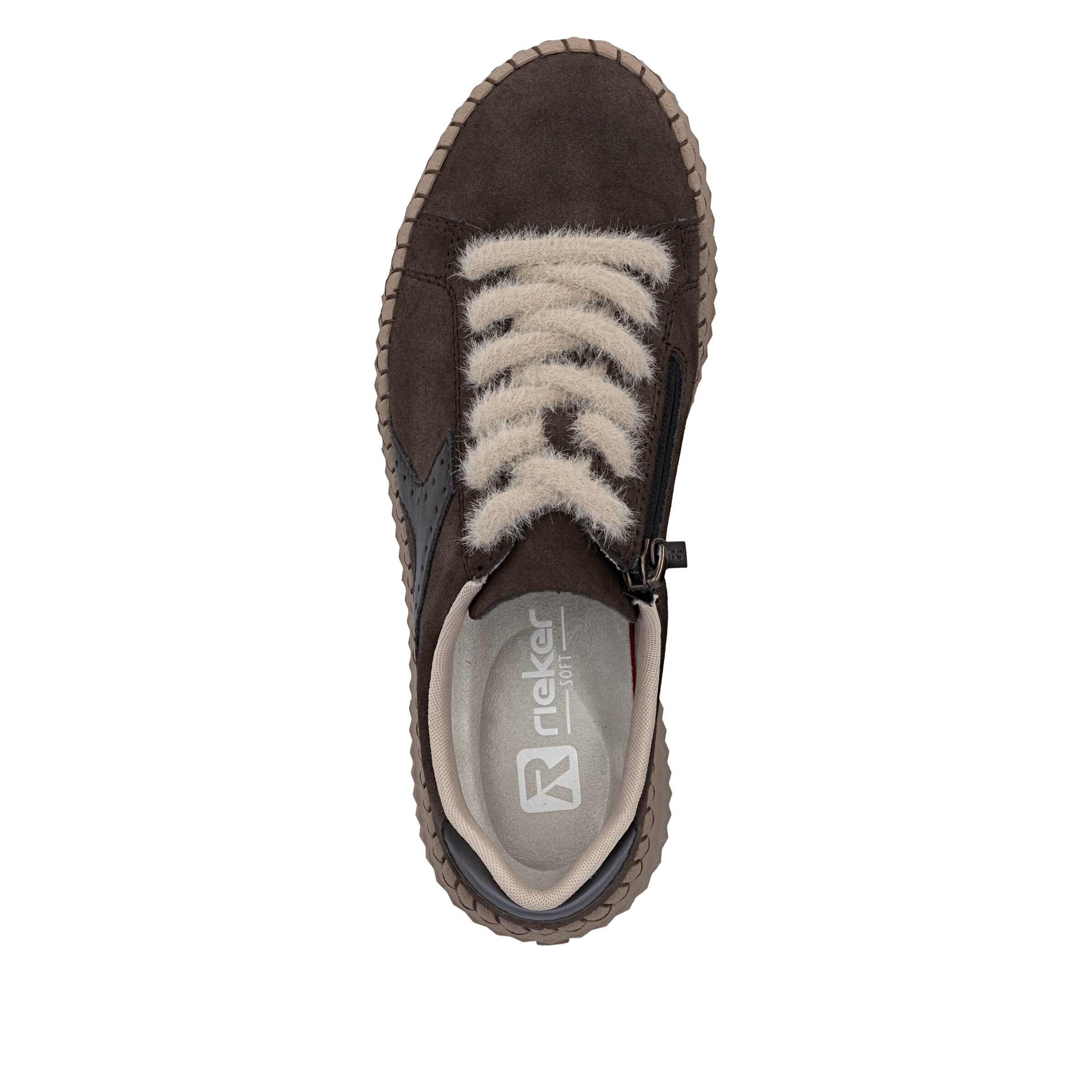 Sneaker bassa di Rieker in marrone