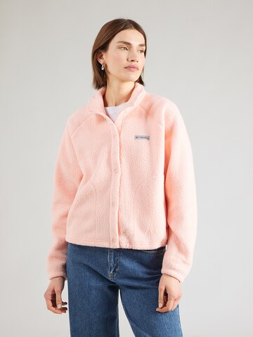 Veste de survêtement 'Jasper Ridge' COLUMBIA en rouge : devant