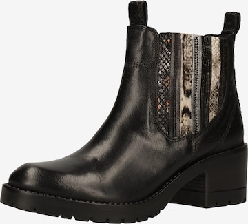 LAZAMANI Chelsea Boots in Black: front