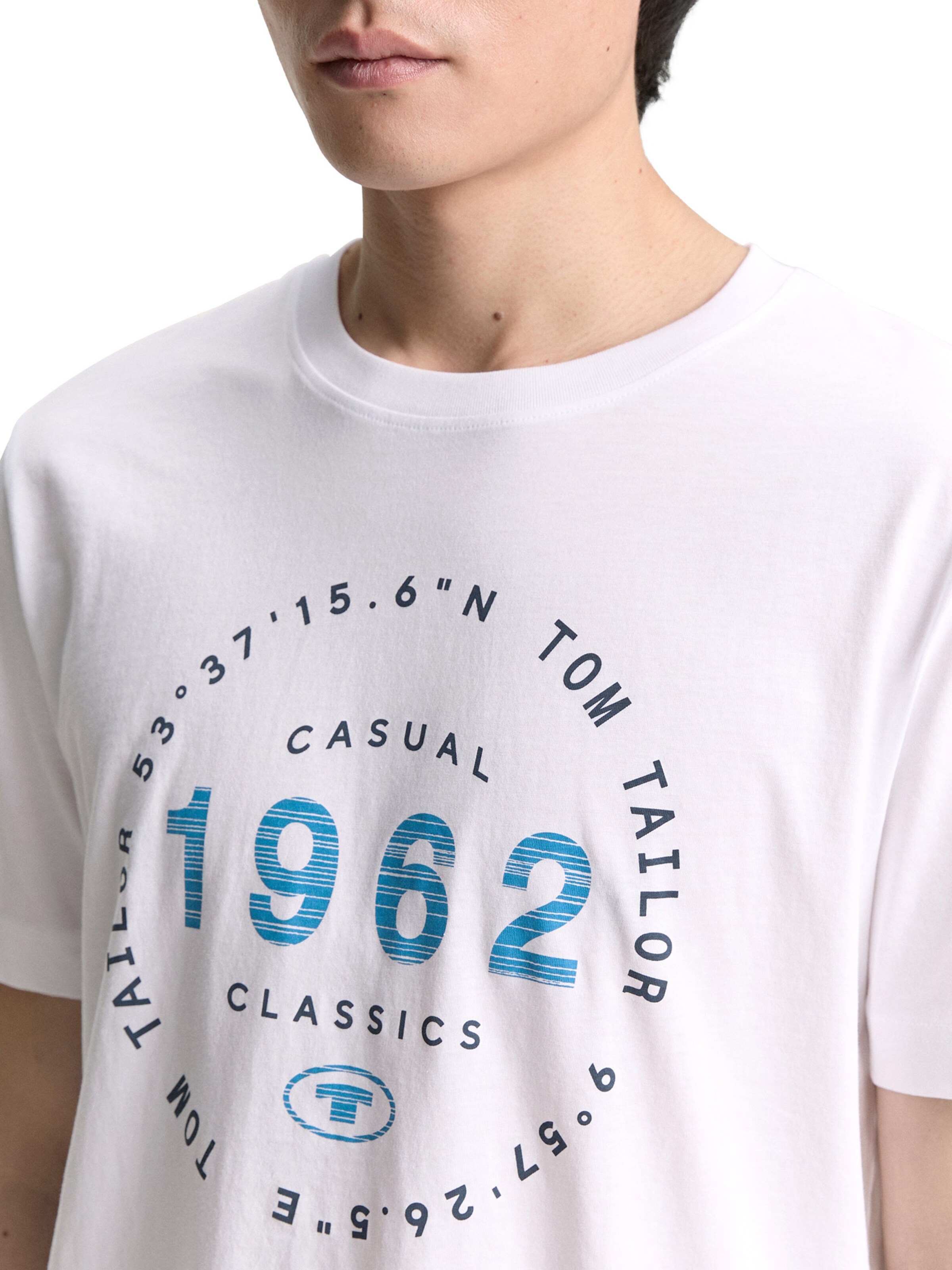 TOM TAILOR Bluser & t-shirts i hvid