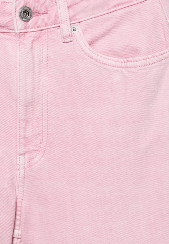 Pull&Bear Baggy Jeans in Roze: voorkant