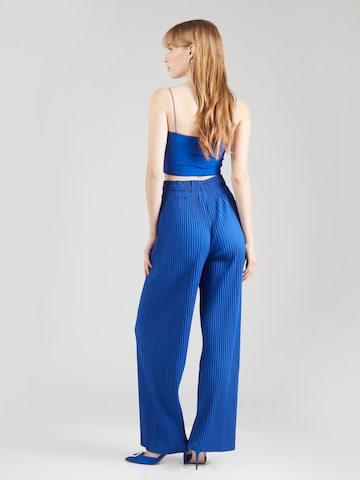 Y.A.S - Pierna ancha Pantalón 'ALISA' en azul