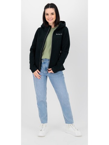deproc Fleecejacke 'GLORY MAY' in Schwarz