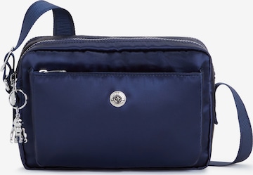 KIPLING Schoudertas 'Abanu' in Blauw: voorkant