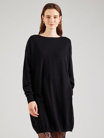 Sublevel Knit dress in Black: front