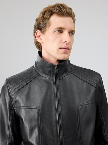Derimod Between-season jacket 'Alfred' in Black