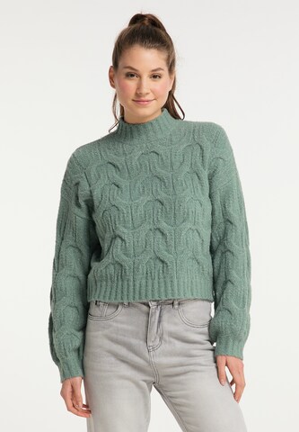 MYMO Sweater in Green: front