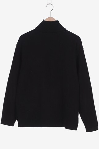 TOM TAILOR Sweatshirt & Zip-Up Hoodie in S in Black