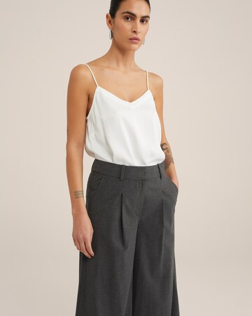 WE Studio Top in White: front
