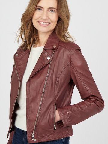 JCC Lederjacke in Rot