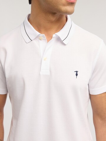 Trussardi - Camiseta de fútbol en blanco