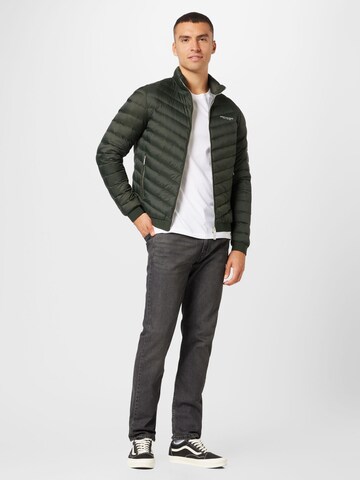 LEVI'S ® Slimfit Jeans '502™ Taper Hi Ball' in Zwart