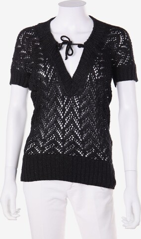 MANGO Sweater & Cardigan in S in Black: front