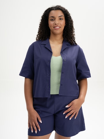 MELA Blouse 'Tavleen' in Blauw