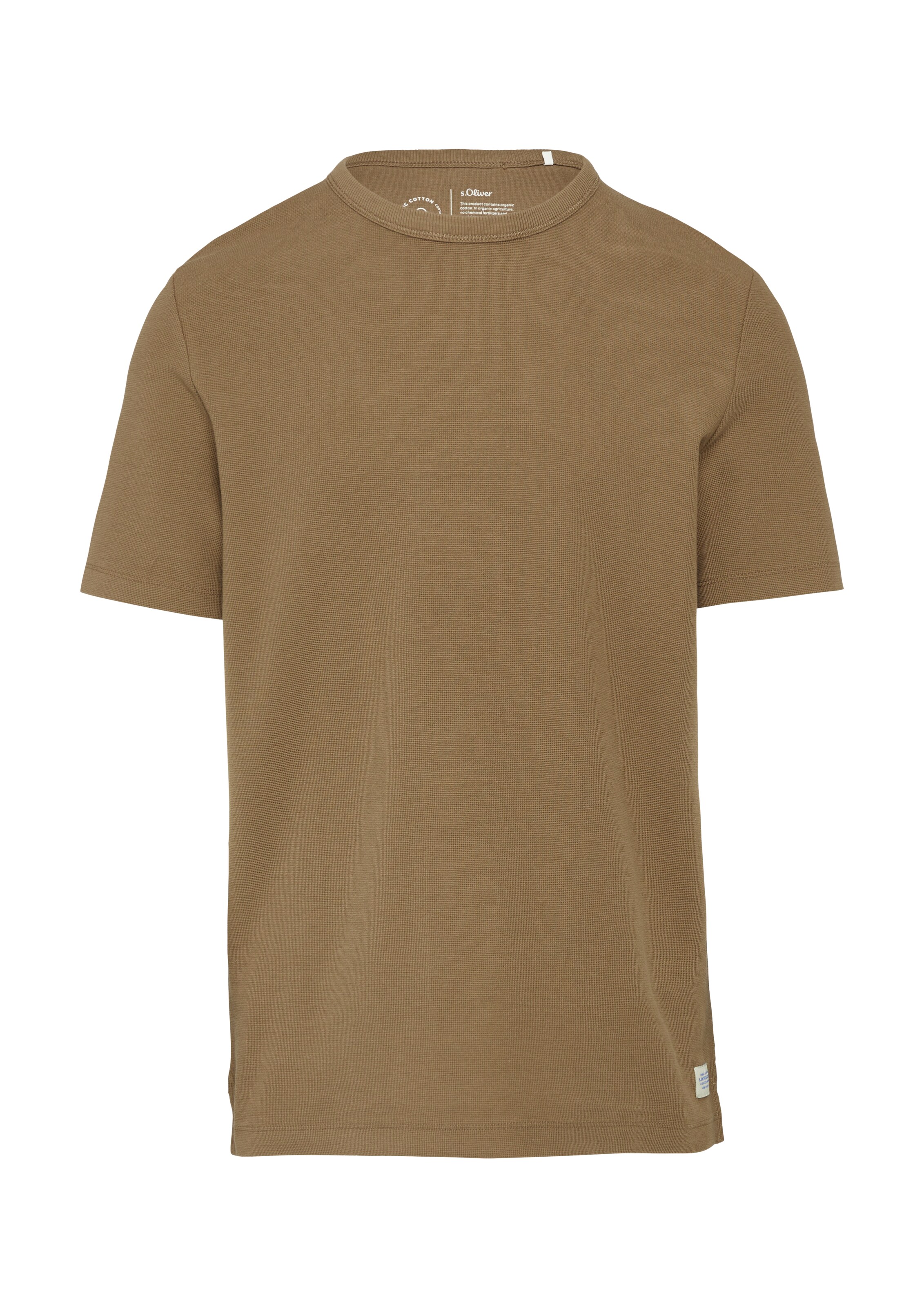 s.Oliver Shirt in Beige: front