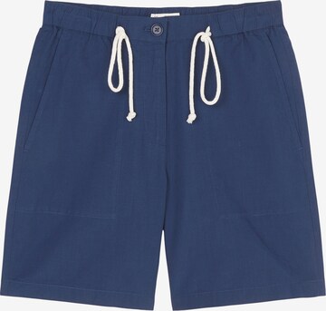 Marc O'Polo Regular Broek in Blauw: voorkant