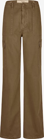 Goldgarn Loose fit Cargo Jeans in Green: front