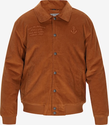 DreiMaster Vintage Tussenjas in Bruin: voorkant