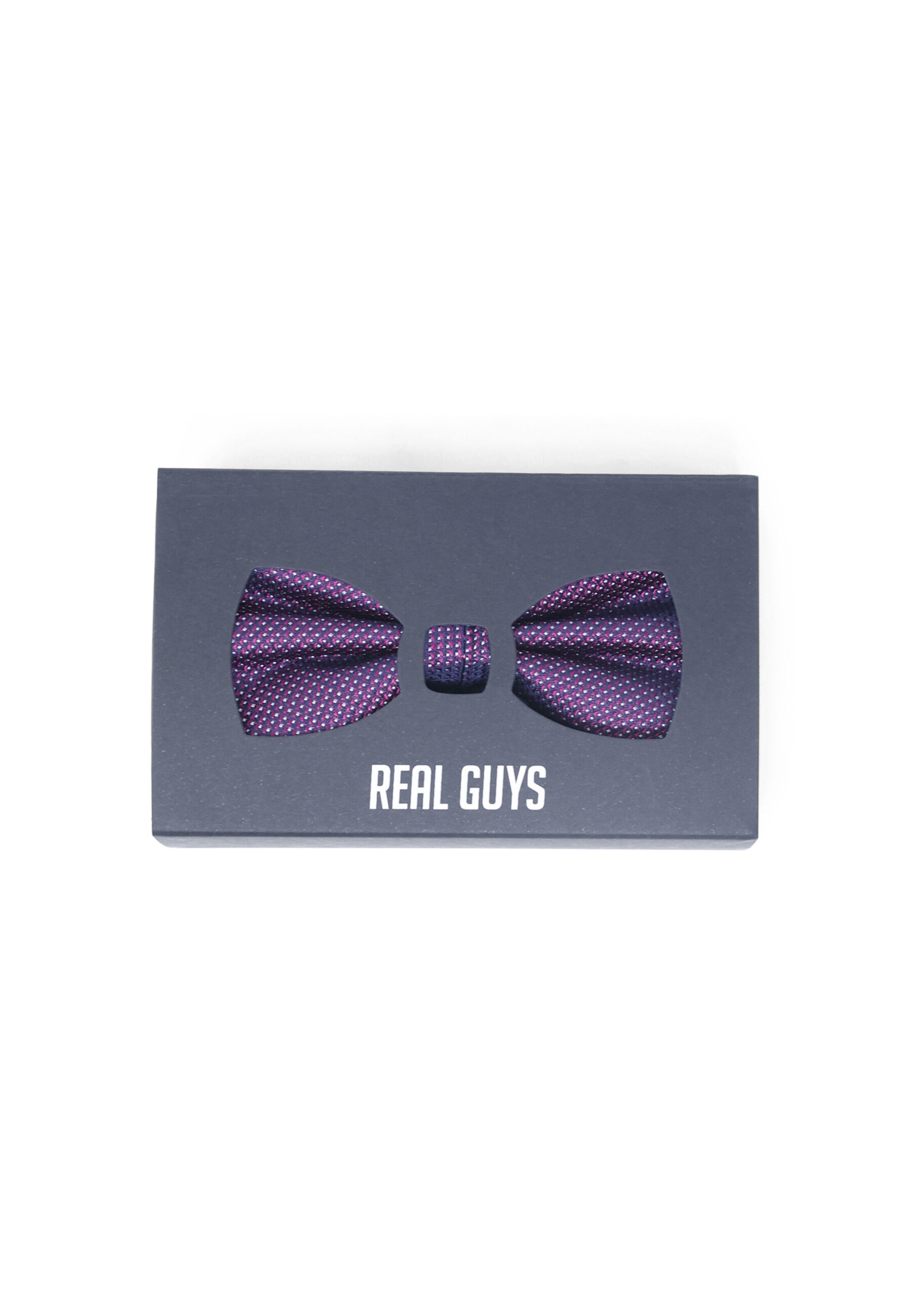 Real Guys Fliege in Lila