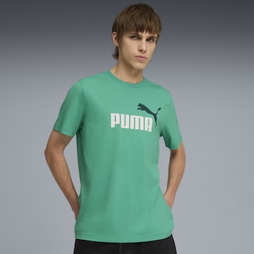 PUMA Performance shirt 'ESS No. 1' in Green: front