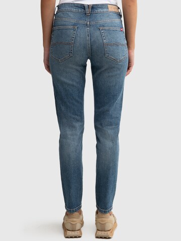 BIG STAR Tapered Jeans 'Maggie' in Blauw