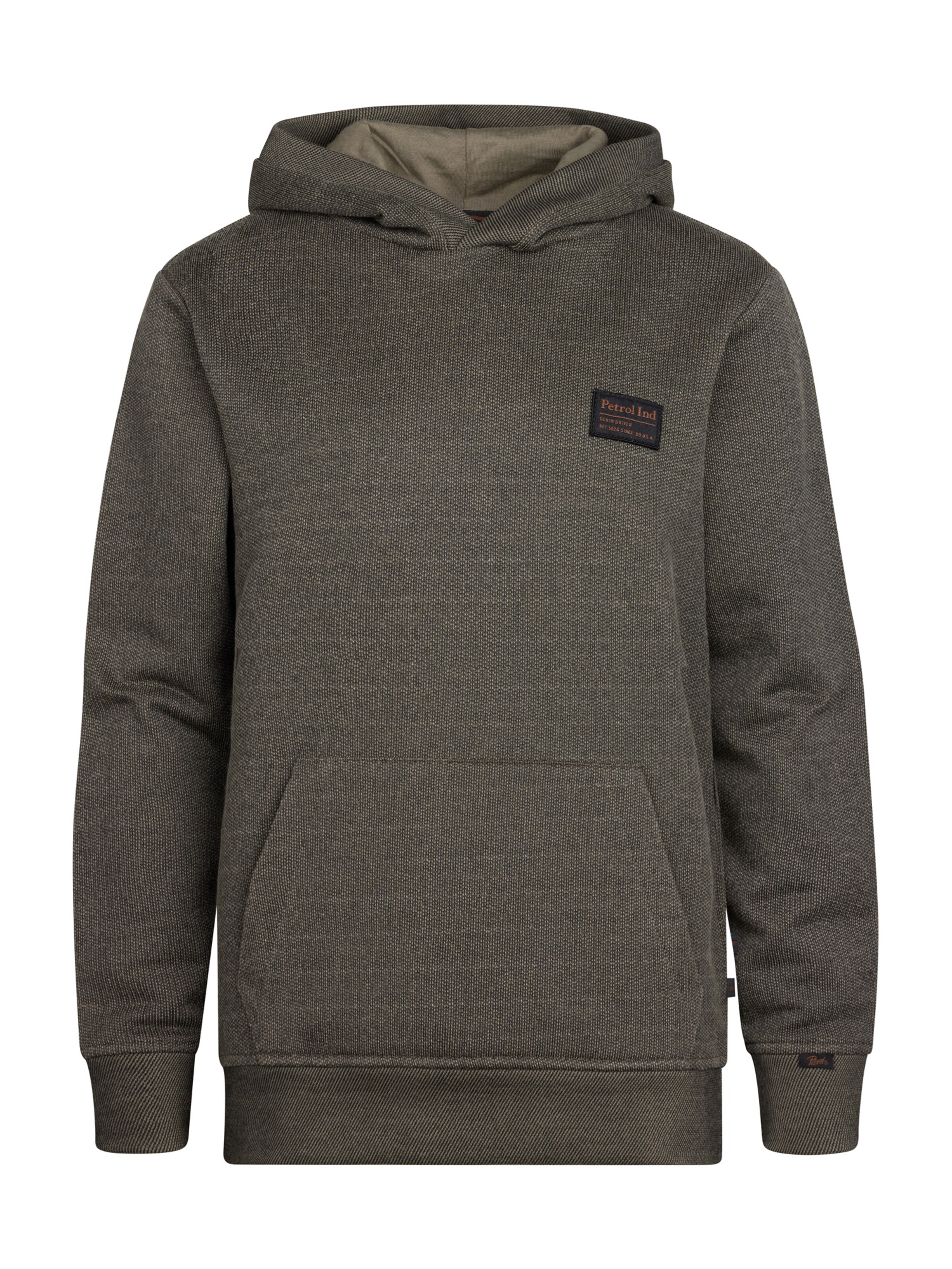 Petrol Industries Sweatshirt 'Yakima' in Groen: voorkant