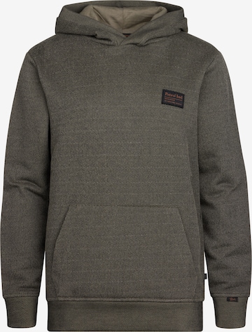 Petrol Industries Sweatshirt 'Yakima' in Groen: voorkant