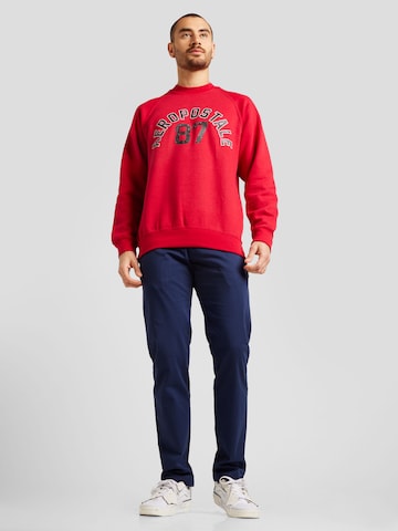 Sweat-shirt AÉROPOSTALE en rouge