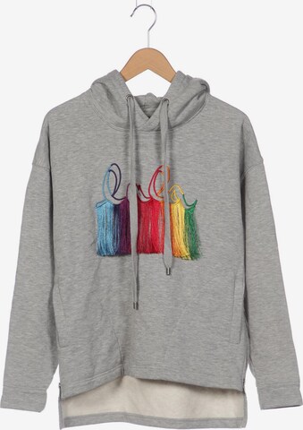 Lala Berlin Sweatshirt & Zip-Up Hoodie in XS in Grey: front