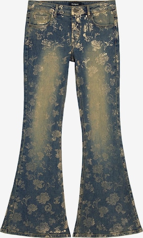 Desigual - Flared Calças de ganga em azul: frente