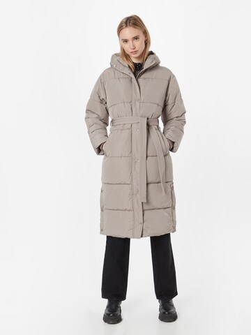 NLY by Nelly Winter Coat in Brown: front