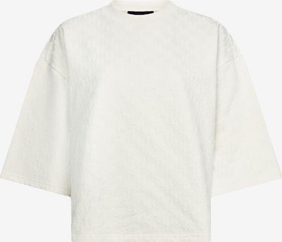 Karl Lagerfeld Sweat-shirt en blanc cassé, Vue avec produit