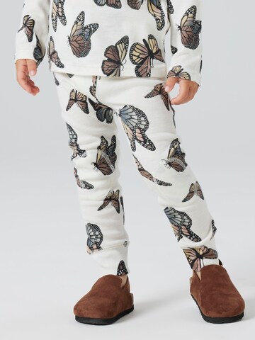 NAME IT Tapered Leggings 'NMFWillitus' in White: front