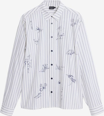 balta Desigual Standartinis modelis Marškiniai: priekis