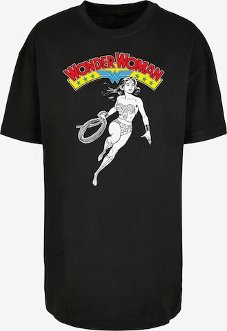 F4NT4STIC T-Shirt 'DC Comics Wonder Woman Lasso' in Schwarz: predná strana