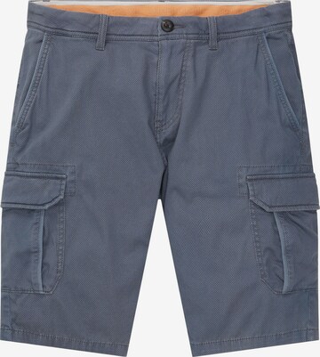 TOM TAILOR Cargo Pants in Blue: front