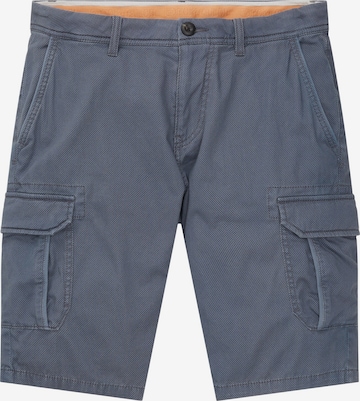 TOM TAILOR Regular Cargo trousers in Blue: front