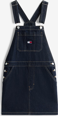 Tommy JeansSuknja s tregerima - plava boja: prednji dio