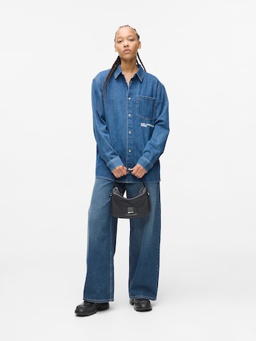 zils KARL LAGERFELD JEANS Standarta piegriezums Krekls