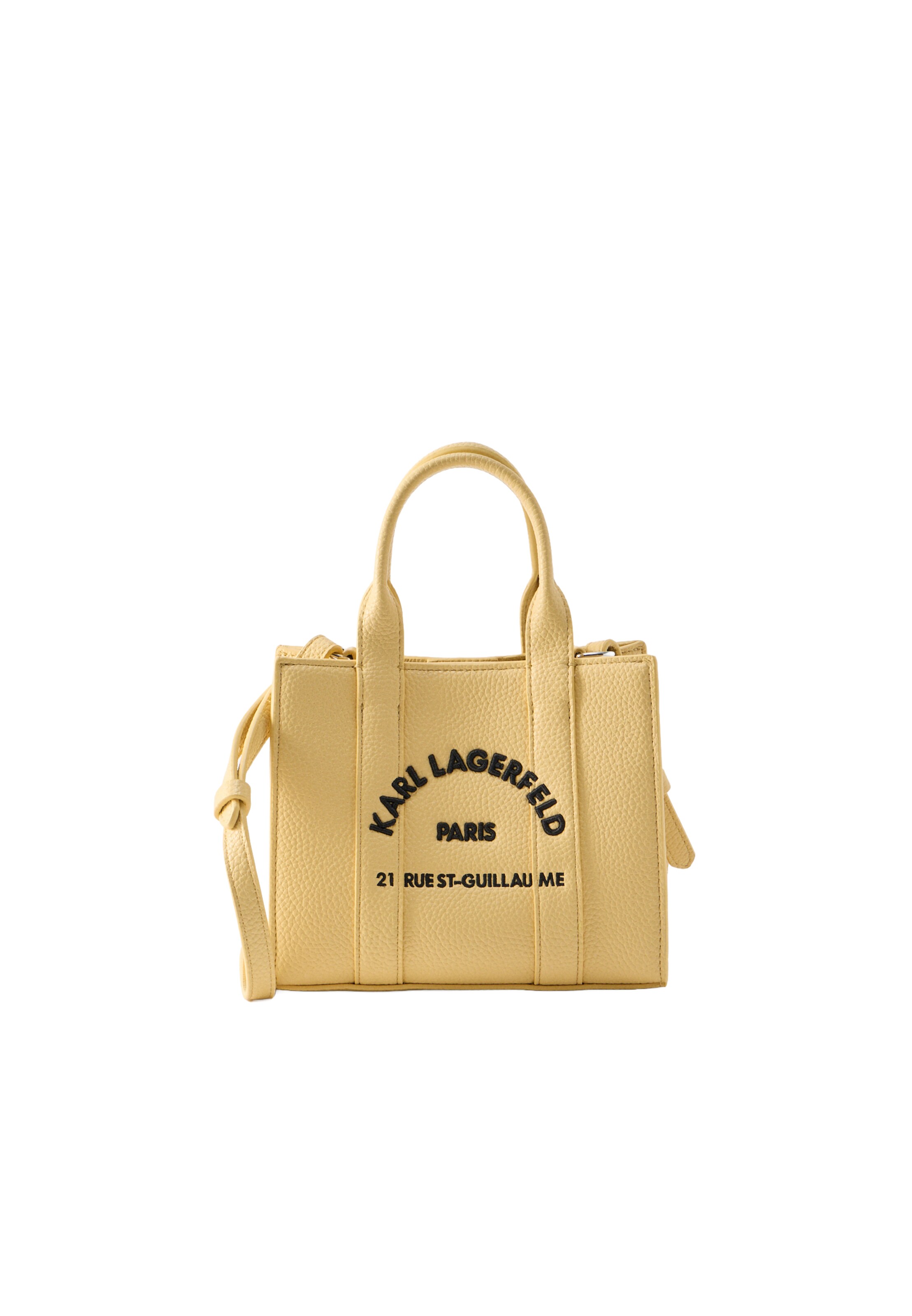 Karl Lagerfeld Handbag 'Rue St-Guillaume' in Yellow: front