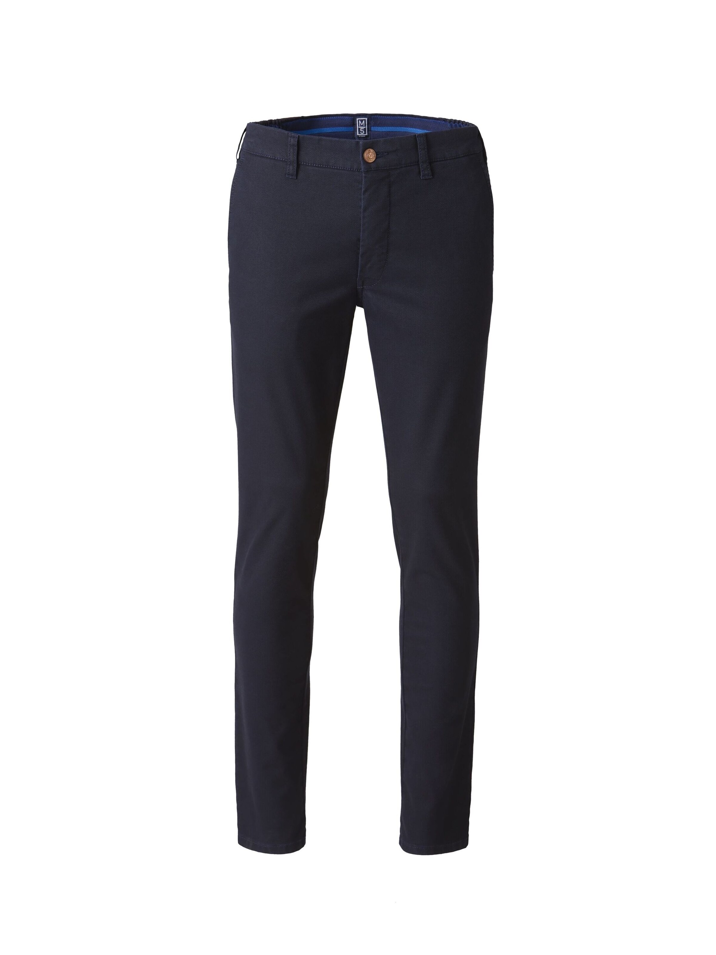MEYER Chino Pants in Blue: front