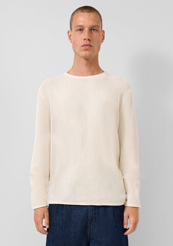 QS Sweater in Beige: front
