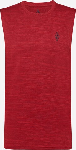 Skechers Performance Functioneel shirt in Rood: voorkant