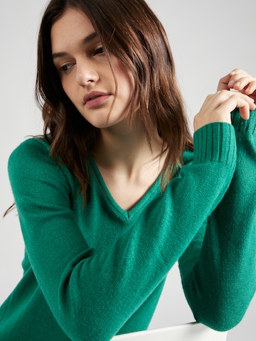 VILA Пуловер 'Ril' в зелено