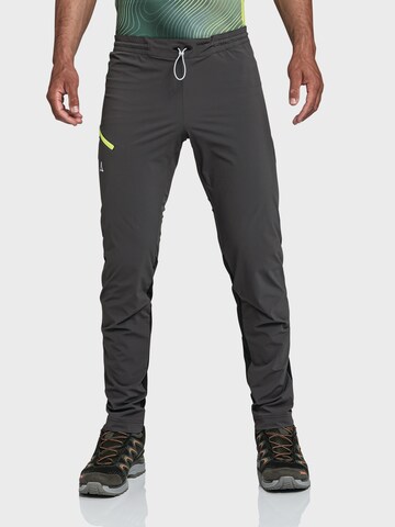 Coupe slim Pantalon outdoor 'Hestad' Schöffel en gris : devant