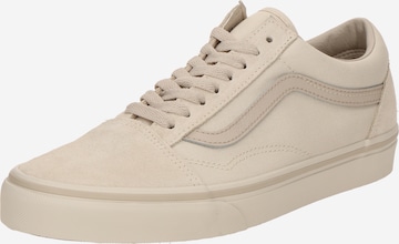 Baskets basses 'OLD SKOOL POP' VANS en beige : devant